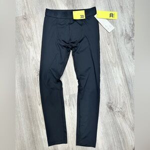 NWT all in motion tights black boys M (8-10) moist wicking